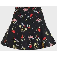 Killstar Jupe courte Gothic de - Chucky - It's time to play - Mini-Jupe - XS - XXL - pour Femme - multicolore - Taille XS