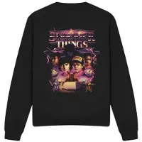 Stranger Things Sweat-shirt de - Season 5 - Group Thunder Metal Band - S - XXL - pour Homme - noir - Taille S