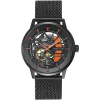Pierre Lannier Montre à affichage analogique '- Automatic watch Paddock - Automatic watch movement - Watch case width: 43 mm' noir
