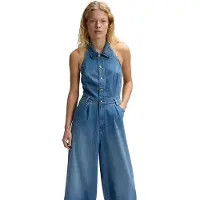 Lee Jeans Combinaison Sans Manches 112376794 Wide Leg