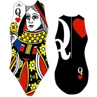 Turbo Queen Of Hearts Swimsuit Multicolore 5XL Femme