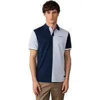 Hackett London pour homme. HM5600206 Polo Nbr Half marine (M), Casuel, Coton, Manche courte