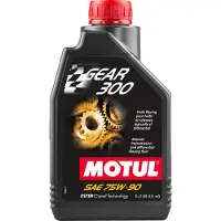 Motul Gear 300 75w90 1l Automatic Transmission Oil Noir