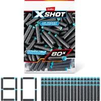 Zuru Fléchettes X-shot En Blister 19x6x28 Cm 80 Unités