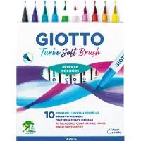 Adlibris Turbo Soft Brush Pen Intense ensemble de 10