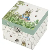 Leklyckan Boîte à musique avec tiroir Pierre Lapin