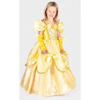 Den Goda Fen Costumes - Robe de princesse - Jaune - - 6-8 ans (116-128) - Costumes