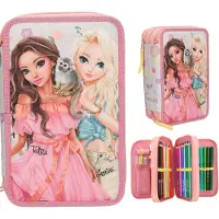 TOPModel trousse à plumes 3 compartiments TOPModel JUICY : rouge-83 Assortiment de couleurs : rouge-83