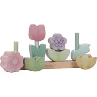 Little Dutch Fairy Garden Stacking Puzzle Flowers jouet d’éveil 24,6 x 5 x 13 cm 12 m+ 1 pcs