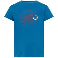 Mammut Core Classic Short Sleeve T-shirt Bleu 128 cm Garçon
