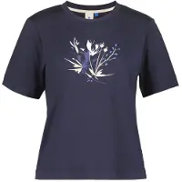 Luhta Annis Short Sleeve T-shirt Bleu L Femme