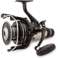 Shimano Baitrunner X-Aero RA, 8000, ambidextre, roue libre Moulinet de pêche, frein arrière, BTXAR8000RA
