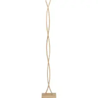 Eglo Lampe sur pied LED à l’aspect bois Lasana 4 143 cm