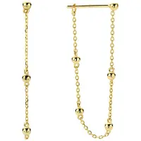 Jackie Gold Boucles d’oreilles Bulles de Bruxelles en or jaune 14 carats