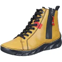 Rieker Bottes à lacets 'Booties 55024' jaune