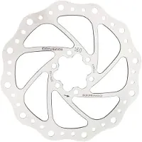 Contec Cdr-1 6b Brake Disc Argenté 203 mm