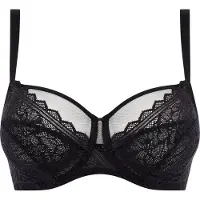 Chantelle EasyFeel - Floral Touch - Bedekkende beugelbh - Zwart - D 80