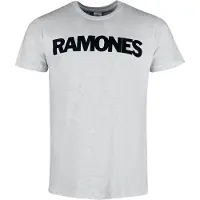 Ramones T-Shirt Manches courtes de - Poster - S - 3XL - pour Homme - gris - Taille XXL