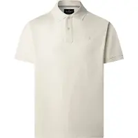 Hackett London pour homme. HM5600089 Polo à col jacquard blanc (XL), Casuel, Coton, Manche courte
