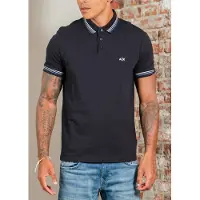 Armani Exchange pour homme. XM002326AF13026UB101 Polo Classic Breathable marine (S), Casuel, Coton, Manche courte