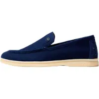 GOBI Cashmere Chaussure basse 'Men's Cashmere Loafers' bleu marine