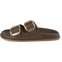 L37 HANDMADE SHOES Mule 'SUMMER SOOTHE' marron