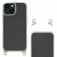 Selencia Coque arrière avec crochets amovibles Apple iPhone 15 - Transparent