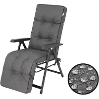 Hobbygarden Oreiller De Jardin - - Ilona - Graphite - 160x50 Cm - Relaxation