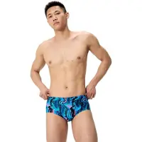 Speedo Printed 5.3in Swimming Brief Bleu UK 30 Homme
