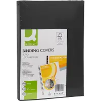 Q-CONNECT Couverture, Relieuse : accessoires, Noir