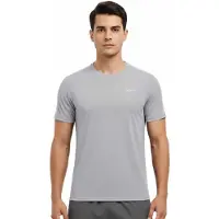Newwood Dominic Short Sleeve T-shirt Gris S Homme