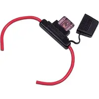 Bep Marine Inline Heavy-duty Fuse Holder Rouge,Noir
