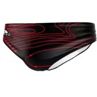 Turbo Isobars Swimming Brief Rouge,Noir M Homme