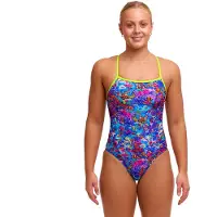 Funkita Fks030 Swimsuit Bleu XS Femme