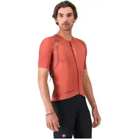 Castelli Unlimited Pro 2 Short Sleeve Jersey Orange M Homme