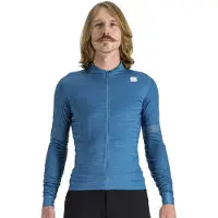 Sportful Supergiara Thermal Long Sleeve Jersey Bleu 2XL Homme
