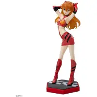 Sega Goods Evangelion Racing Asuka Shikinami Langley Pit Walk PVC Statue 25 cm
