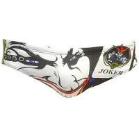 Turbo New Jocker Swimming Brief Noir,Gris 7-8 Years Garçon