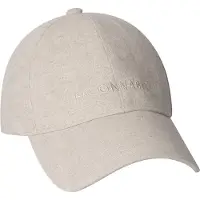 Faconnable Branded Linen Cap Beige