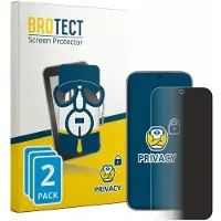 BROTECT Protection Anti-Espion (2 pcs, Honor 600), Téléphone portable : film de protection, Transparent