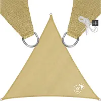 TecTake - Auvent triangulaire 400 x 400 x 400 cm - 402603