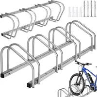 TecTake - support de vélo 4 vélos - Support de vélo - acier - stable - 402378