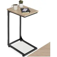 TecTake - Table d'appoint Erie - industrielle - brun clair - 40 x 30 x 63 cm - 404456