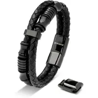 SERASAR Bracelet 'Spirit' noir