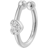 Hey Happiness Boucles d'oreilles 'Chérie' argent