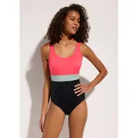 Bonprix Maillot 1 pièce séchage rapide, color-block