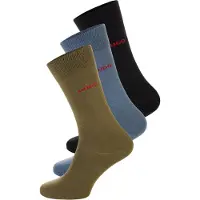 HUGO Chaussettes saphir / olive / noir