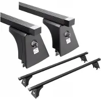 Amos Porte-bagages de toit pour Volkswagen Sharan, modèle monospace 5 portes, de 1996 à 2000