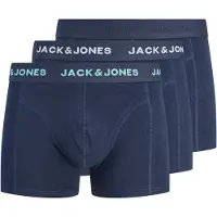 Jack & Jones Boxers 'JACCONOR' bleu foncé / jade / blanc