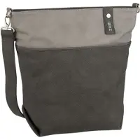 Zwei Sac à bandoulière 'Jana' gris / gris clair